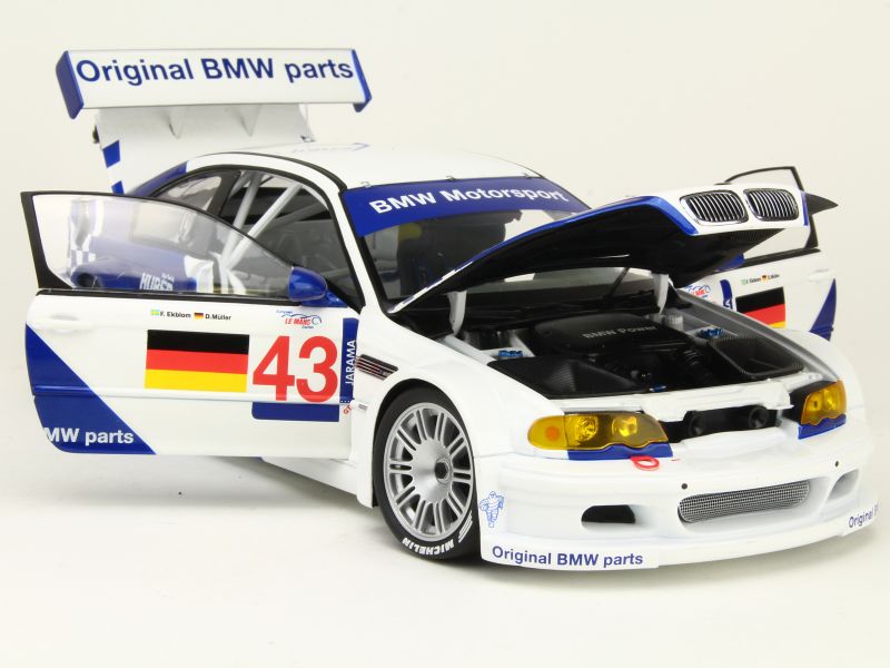 BMW - M3/ E46 GTR ELMS 2001 - Minichamps - 1/18 - Autos