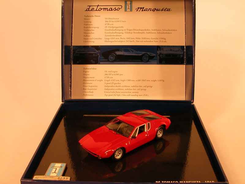 42062 De Tomaso Mangusta 1969