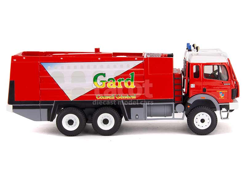 43471 Mercedes 2635 6X6 SIDES CLIF 130