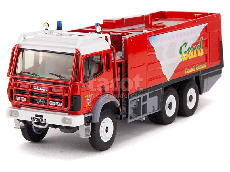 43471 Mercedes 2635 6X6 SIDES CLIF 130