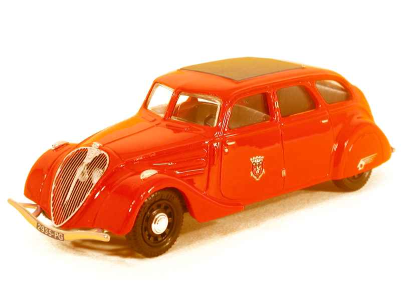 Kit Maquette Métal Blanc Peugeot 402 Tilbury à Assembler - Échelle 1:87 - Neuf