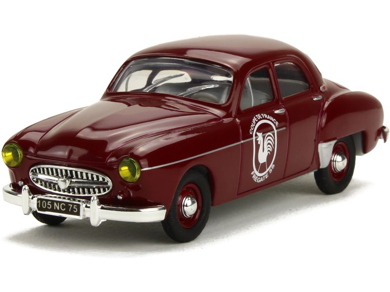 Eligor 1/43 – Renault Frégate Coupe De France 1955 – Miniature Très Bon état Avec Boîte
