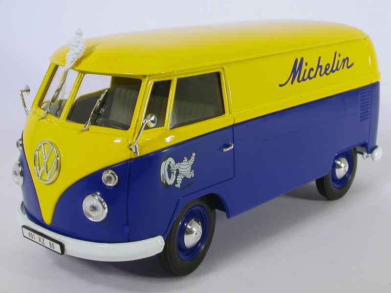 ミニカー Solido 1/19 Volkswagen Combi Michelin Volkswagen - Combi T1 Tôlé 1966 - Solido - 1/18 - Autos