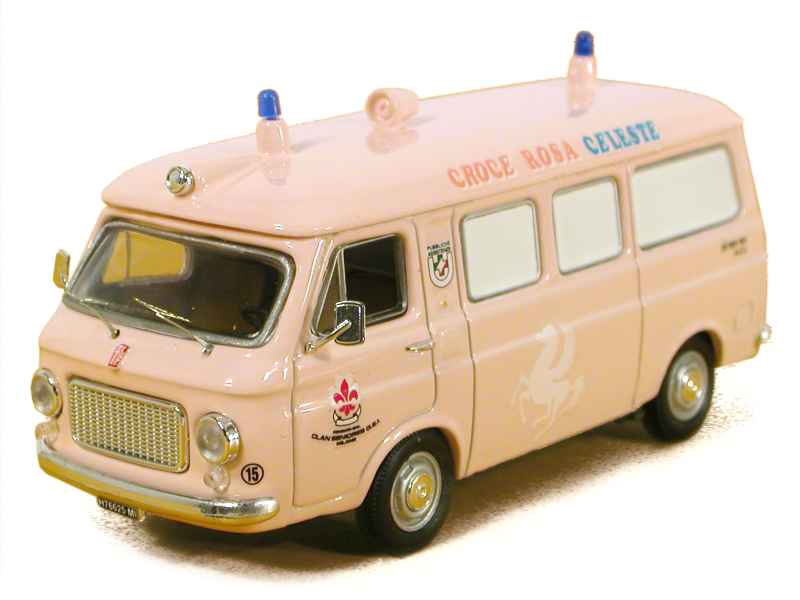 Fiat 238 Ambulance Carabinieri - Miniature 1/43 Par Rio, Neuve