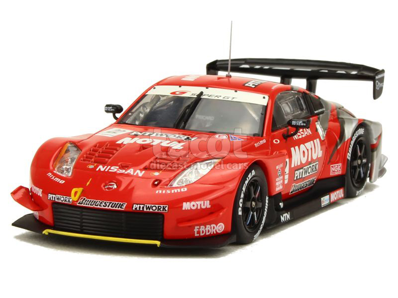2005 DIE CAST MODEL RED EBBRO 43788 1:43 SCALE NISSAN FAIRLADY 350Z Z33 COUPE