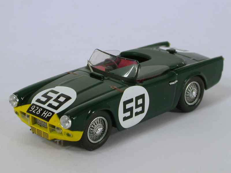 Diecast model cars Triumph TR3 S 1/18 Kyosho S No.26 24h Le Mans 1959 - Alldieca