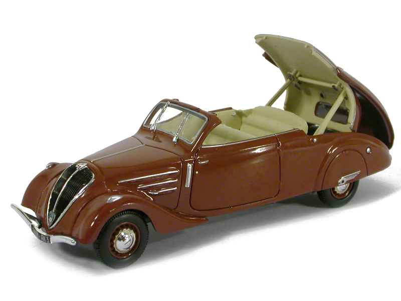 Modèle Réduit Peugeot 402 Andreau 1936 - Échelle 1:43 Par Norev/Hachette - Neuf