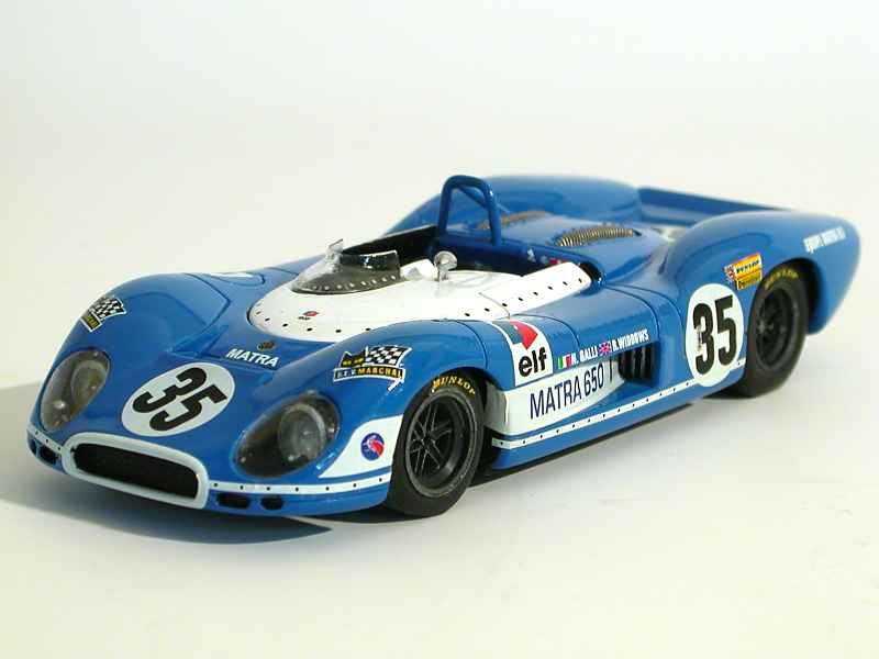 BIZARRE BZ123 Scale 1/43 | MATRA SIMCA MS630/650 N 35 LE MANS 1969 BLUETTE