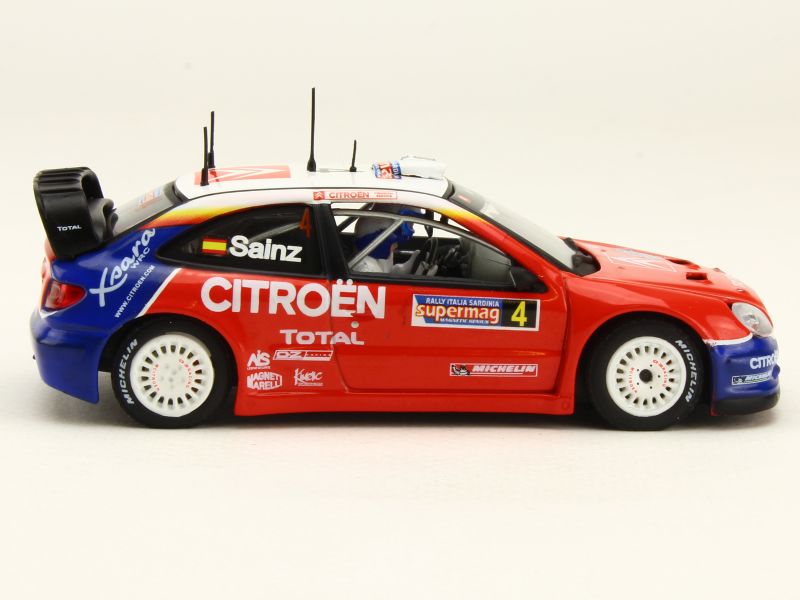 Miniature 1/43 Vitesse, Citroën Xsara WRC N°570/1992, Sainz/Marti, Rally Italia Sardinia 2004