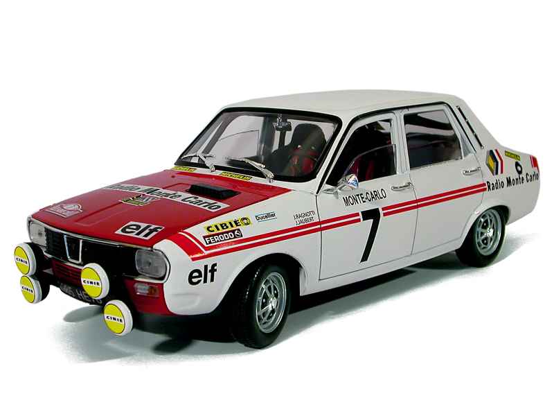 Rare Renault R12 Gordini 1971 - Solido Coffret Métal 1/18 - Voiture Miniature