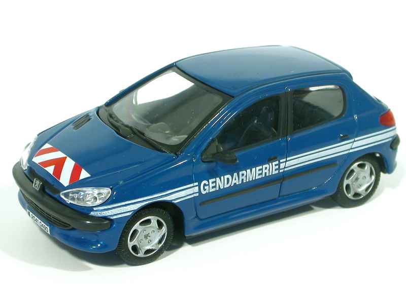 47301 Peugeot 206 Berline 5 Doors Gendarmerie
