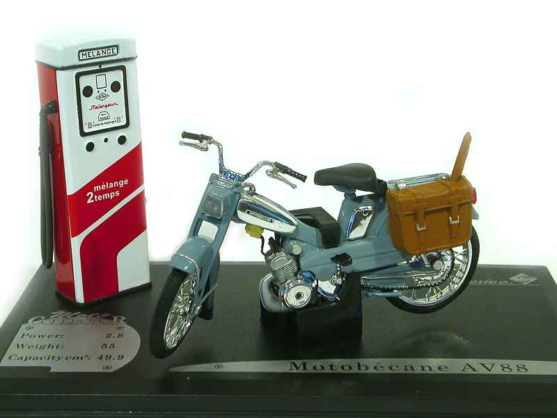 Motobecane - Mobylette AV88 1959 - Solido - 1/18 - Autos