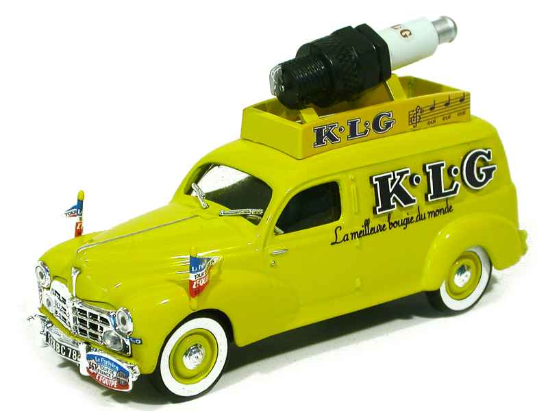 Voiture Miniature PEUGEOT 203 Norev 1:43 - Décor Ortiz Miko, Occasion - Modèle De Collection