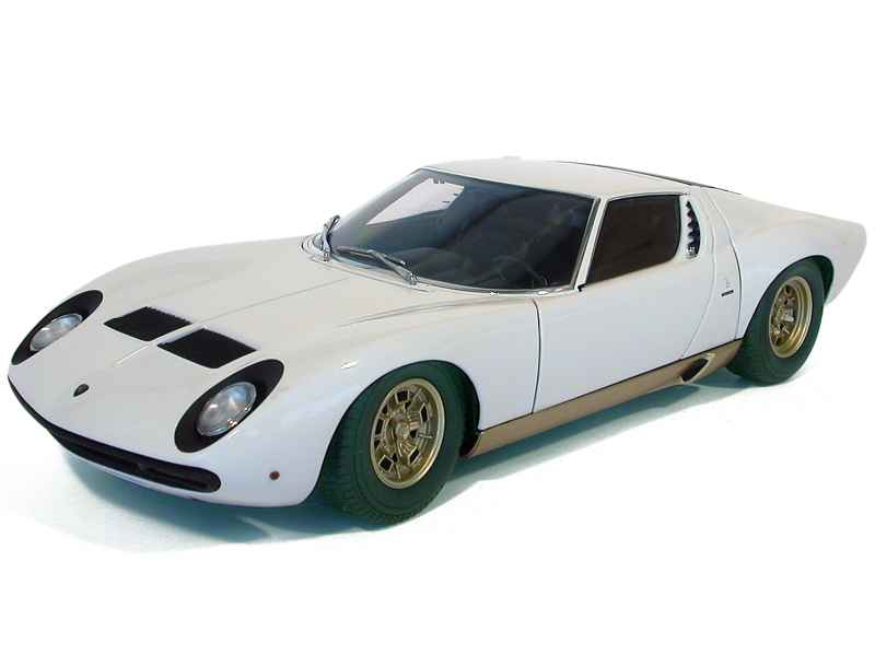 SLOT CAR 1/32 Autoart  Lamborghini Miura Sv Gold  Réf. 13112 EUR 134,25 - FR