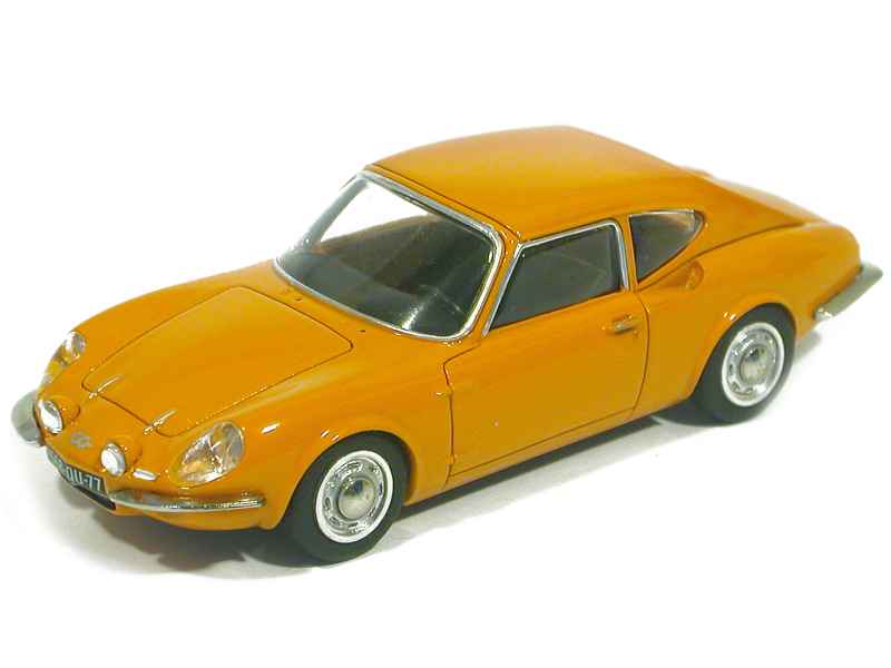 Miniature Paradcar SB 1/43 – Simca CG A1000 Cabriolet 1966 – Jaune – Occasion