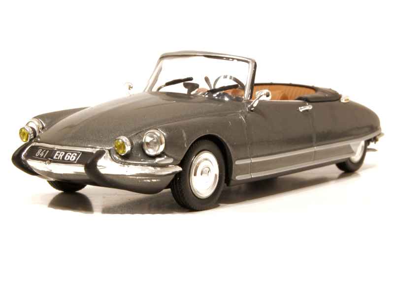 Norev 1/43 Citroën DS21 Cabriolet 1971 Bleu Crepuscule – Miniature De Collection