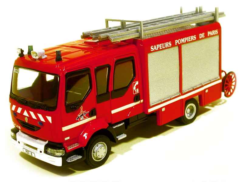 ELIGOR N° 112256 camion pompier Renault Midlum surélevé FPT Sides dle cabine EUR 58,00 - FR