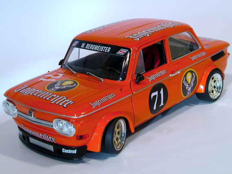 NSU - TT CUP JAGERMEISTER - Revell Metal - 1/18 - Autos