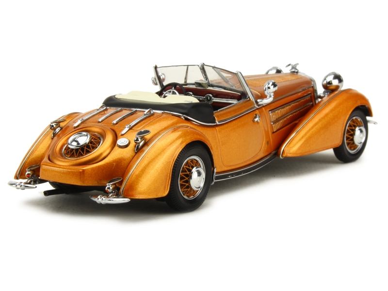 Miniature Minichamps 1/43 – Horch 855 Special-Roadster – Bleu – Occasion