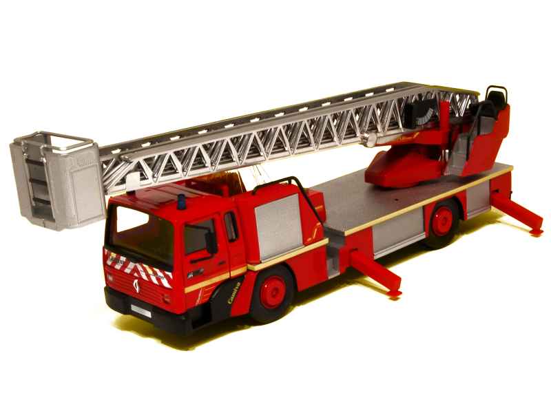 Camion De Pompiers échelle Grande échelle 1/43 Norev - Modèle Mercedes 220 SE Année 1999