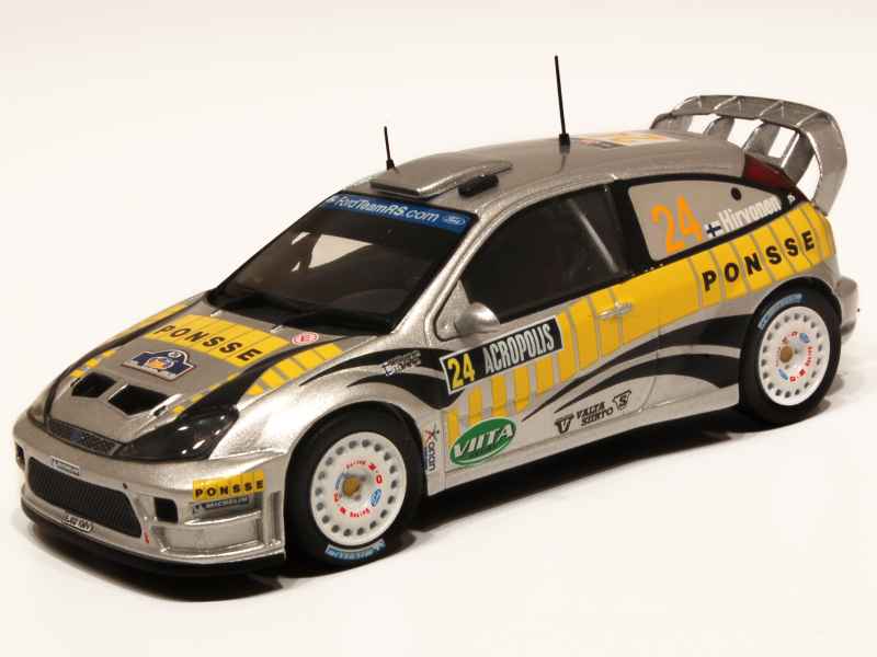 FORD FOCUS RS Wrc 3° Rallye Monte Carlo 2001 Francois Delecour Ixo