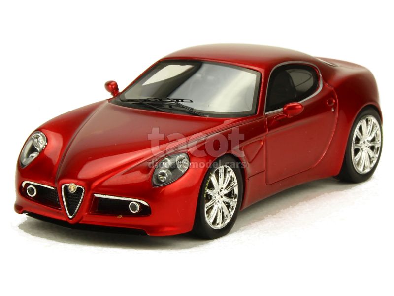 ミニカー 1/43 Alfa Romeo 8C Competizione/ Spark Spark 1:43 Alfa Romeo 8C 2004 red S0396 model car S0396