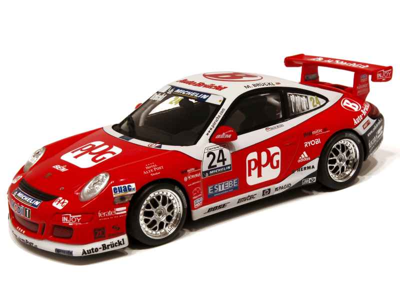 Spark 1:43 Porsche 911 (997) GT3 R #8 24 Nürburgring 2013