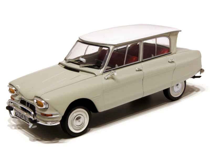 Miniature Minichamps 1/43 Citroën Ami 6 Verte - Édition Limitée (1/3552)