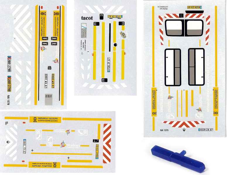49871 Divers Decals Pompiers