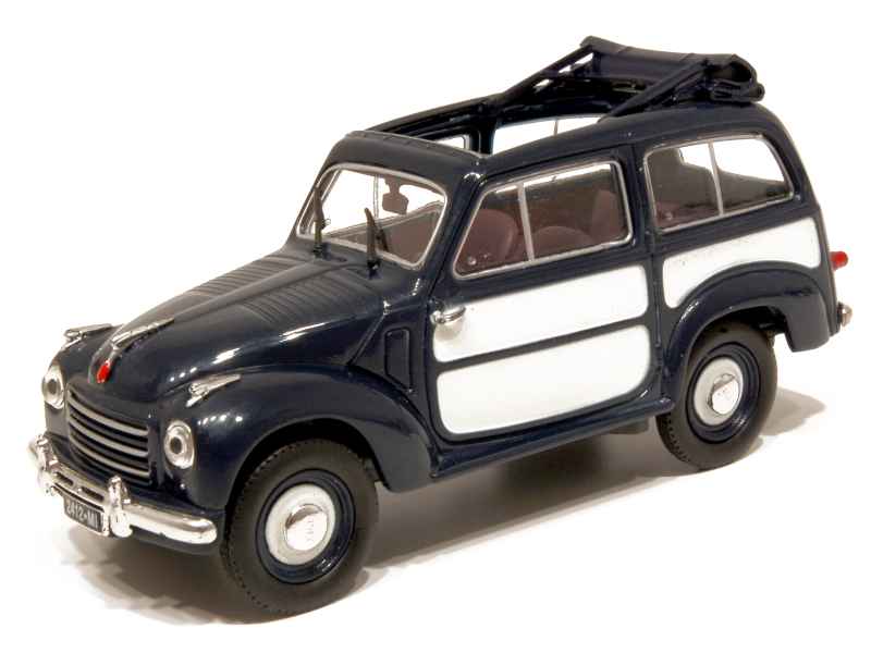 Norev 1/43 Fiat 500C Jardinière Giardiniera Legno – Gris – Collection