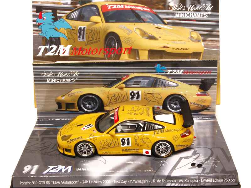 50126 Porsche 911/996 GT3RS Test Le Mans 2006