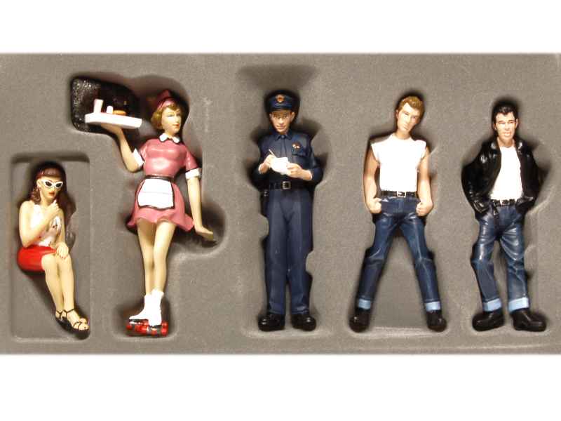 50727 Divers Greasers Figurines