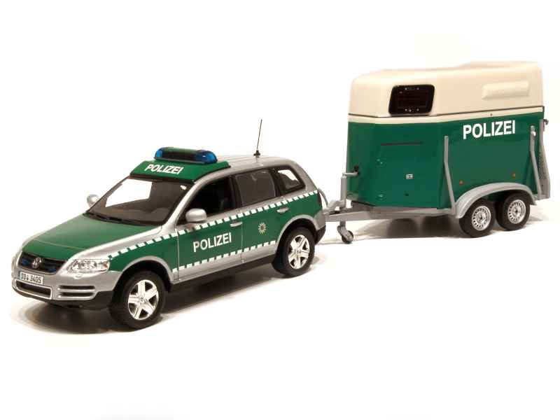 51859 Volkswagen Touareg Horse Trailer Police