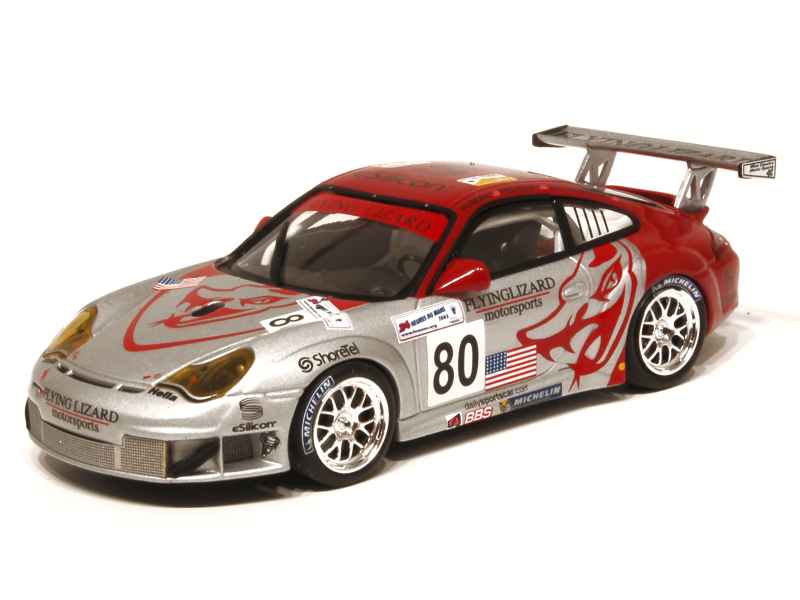 Minichamps 1/43 – Porsche 911 GT3 RSR N°90 – Le Mans 2005 – Multicolore (Occasion, Sans Boîte)