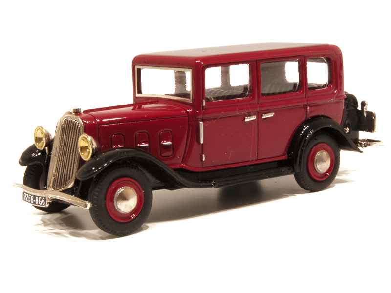 Renault Monaquatre 1934 Marron – CJM Kit Monté Métal 1/43 – Très Bon état