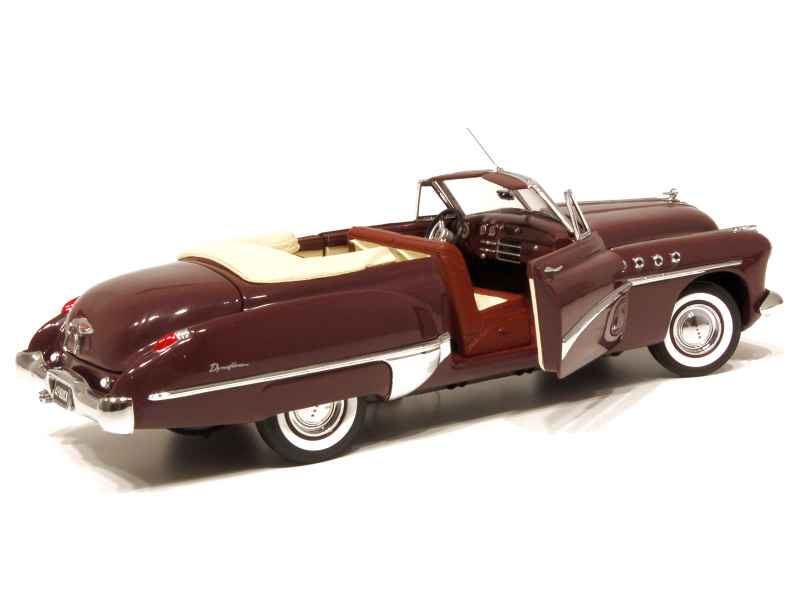 Buick Roadmaster Cabriolet 1949 – Franklin Mint 1/24, Miniature Collection Jaune