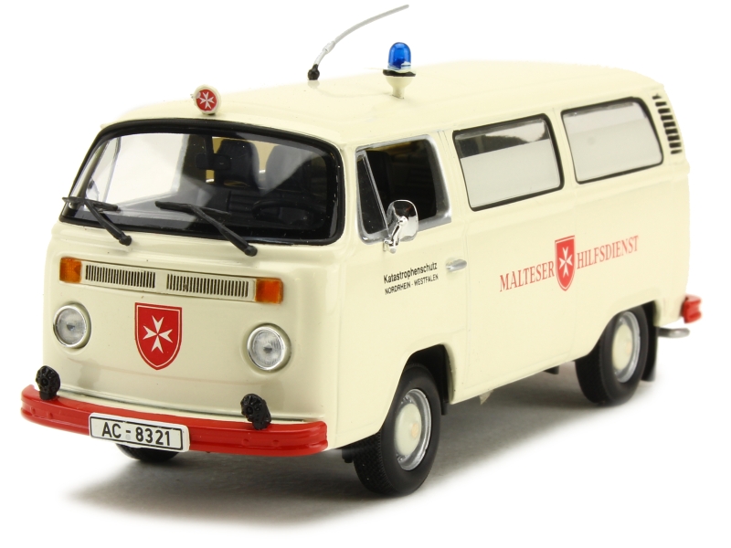 Volkswagen T2 Bundespost 1:43 Kovap Plechové hračky