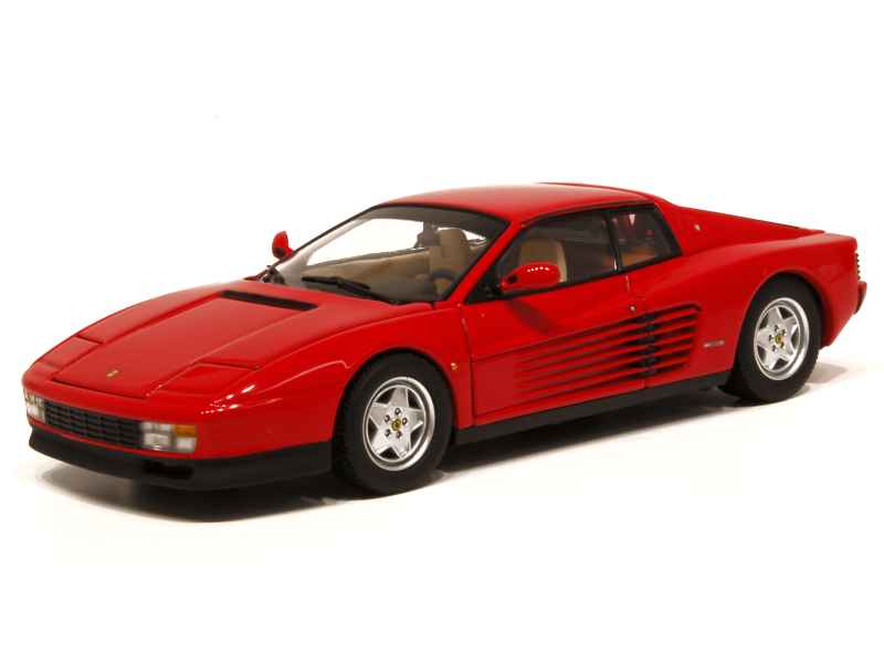京商 Ferrari testarossa Late Version 1:43 Kyosho FERRARI TESTAROSSA LATE VERSION White Die Cast