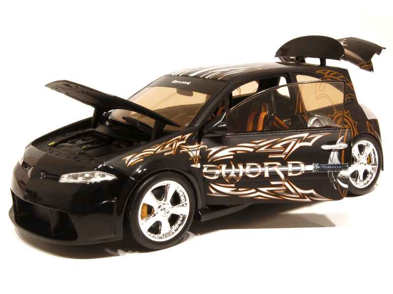 Plafonnier pièce miniature Renault Megane sword by MTK Norev 1/18