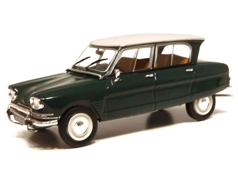 Modèle Réduit IXO 1:24 - Citroën AMI 6 1961 Bleue - Voiture En Métal Moulé Sous Pression