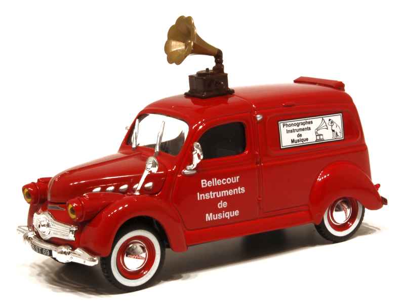 Miniature Panhard Dyna X Commerciale – Grenat – Eligor 1/43 (Réf 101531)