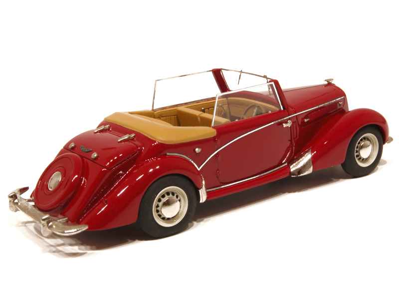 Miniature Salmson Cabriolet S4 61 Carlo Brianza - Ma Collection Suisse N°11 - 1/43 Résine RARE