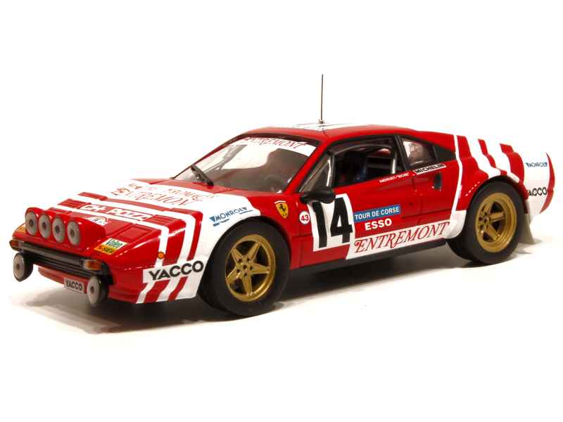 Ferrari 308 Gtb 3000cc.  Targa Florio 1982  -1/43 Best STF08 L.E.200 Pieces eB