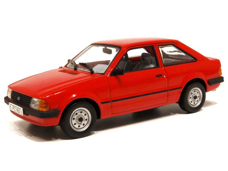 Ford Escort III 1981 Minichamps 1 43 Autos Miniatures Tacot