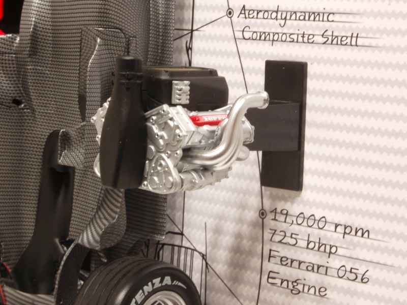 53356 Ferrari F1 Schumacher Anatomy
