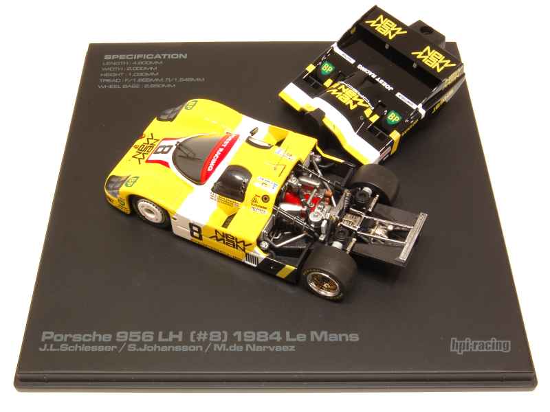 Coffret 3 Porsche 956 LH - Vainqueur 24H Du Mans 1982 - HPI Racing 1/43