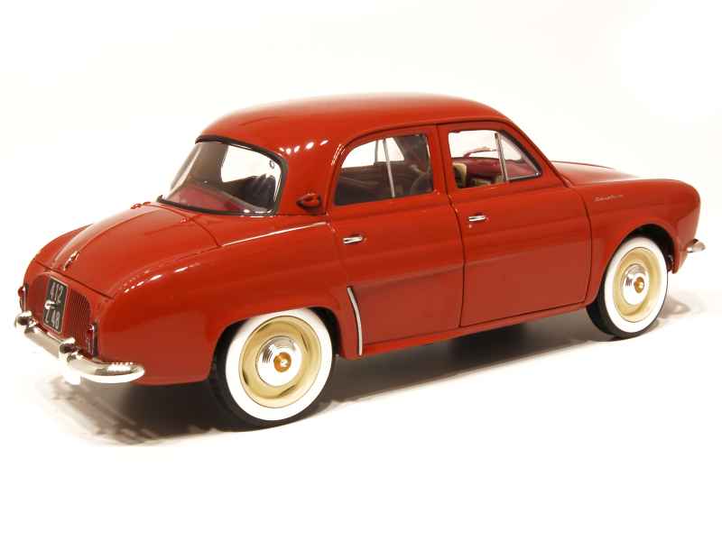 Miniature Norev Renault Dauphine Orange 1958, 1/43, Made In France