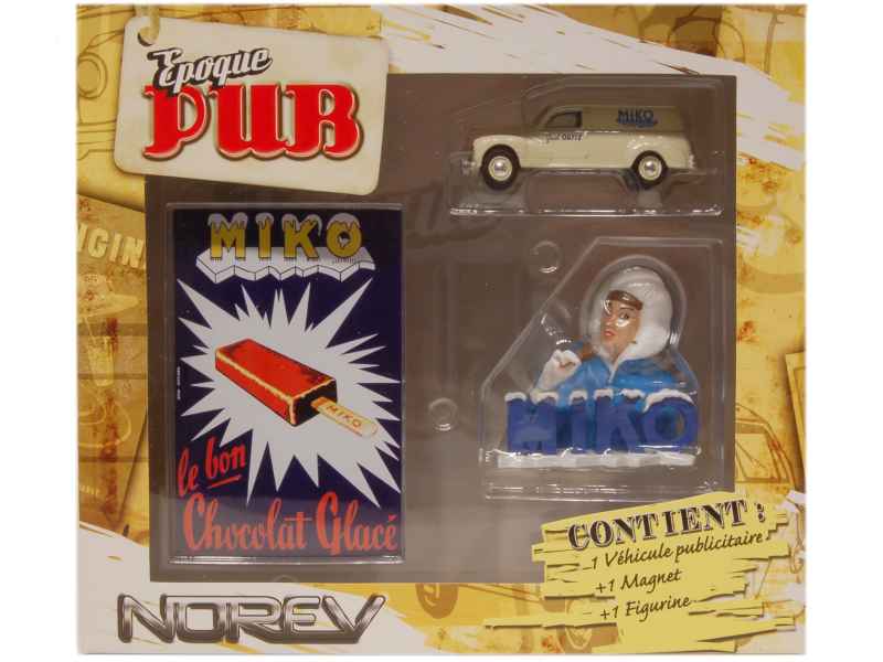 Norev Peugeot 203 Fourgon Miko – 1/43 – Édition Limitée Bourse Couzon 2005 – Avec Boîte