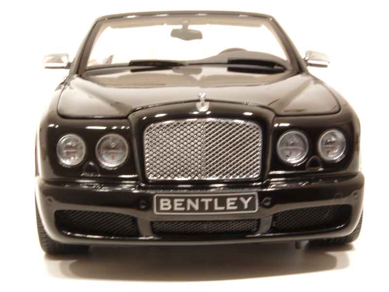 Bentley Azure 2006 Noire - Minichamps 1/18 - Miniature Moulée Sous Pression Série STREET
