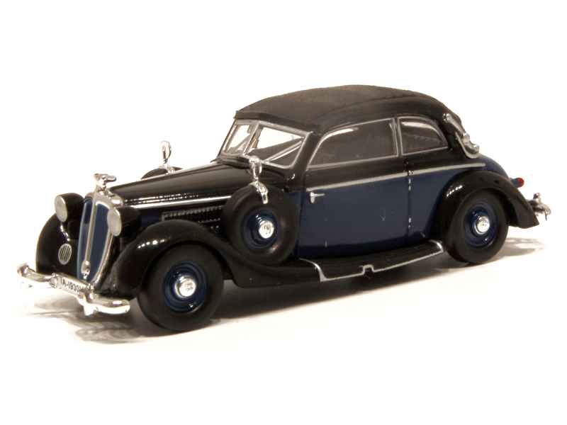 Miniature Voiture Horch 930V Cabriolet 1939 - Échelle 1/18 - Marque RICKO - Occasion